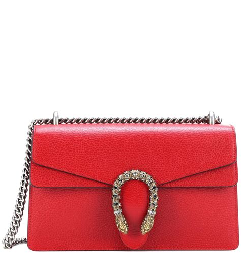 gucci dionysus red shoulder bag